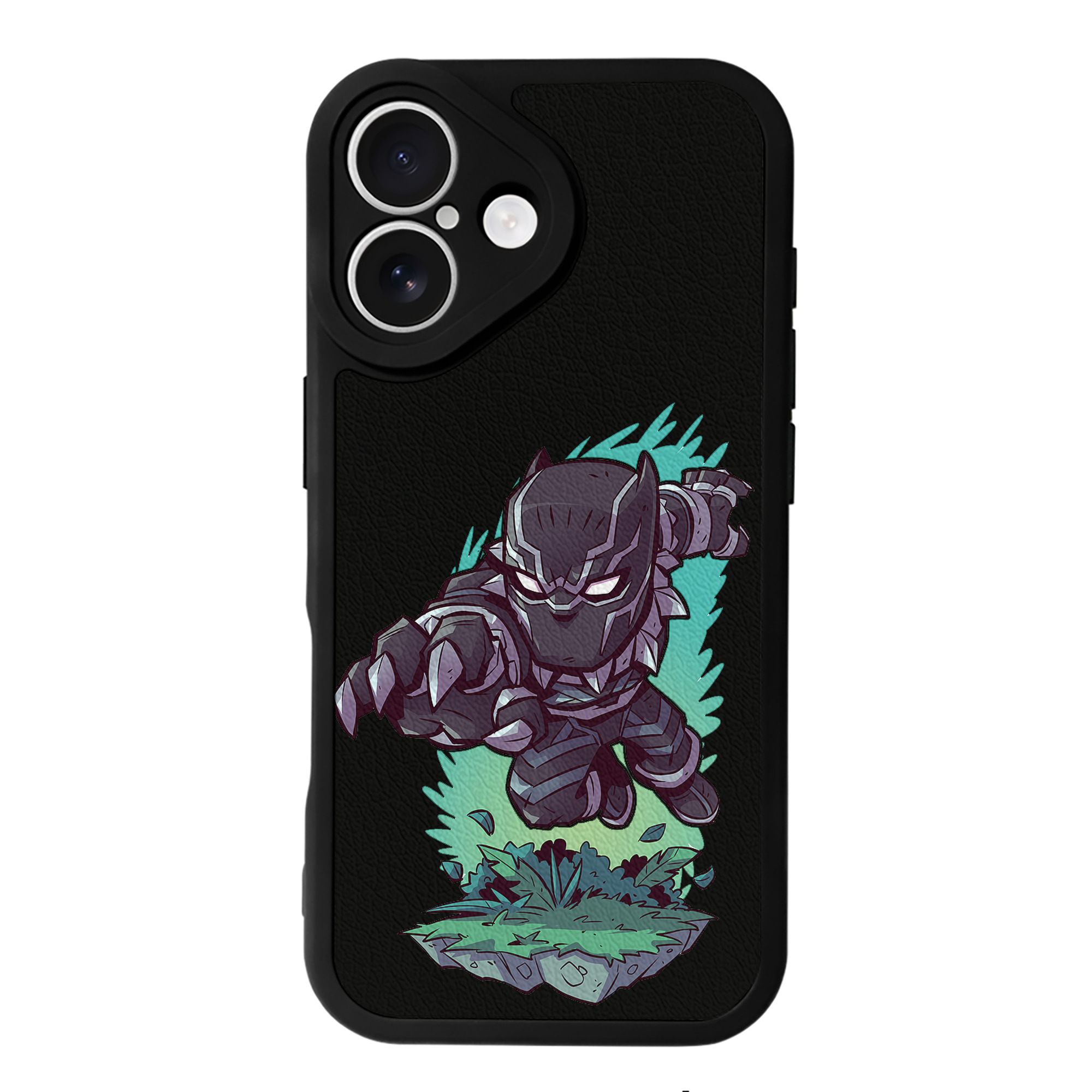 （画像用） アベンジャーズ The Avengers 【iPhone 16シリーズ対応】シリコンスマホケース（レザー調） 材質：シリコン